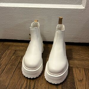 Dr. Marten’s Women’s Quad Mono Vegan Platform Chelsea Boots